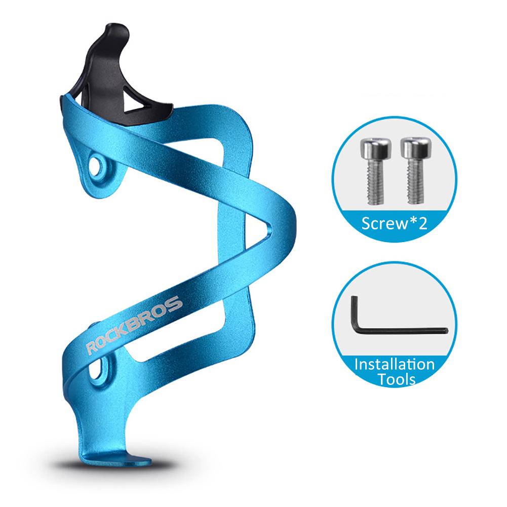 Fietsen Bidonhouder Fiets Bekerhouder Aluminium Een stuk Mountainbike Water Bekerhouder Rijden Accessoires Eenzijdige
