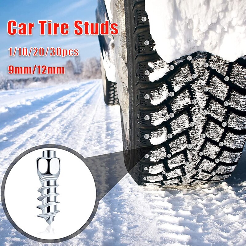 Screw Tire Studs Wheel Tyre Snow Studs Cleats Spike for Car Truck Bicycle Motorcycle ATV Mountain Bike Scooter Electric Off-road