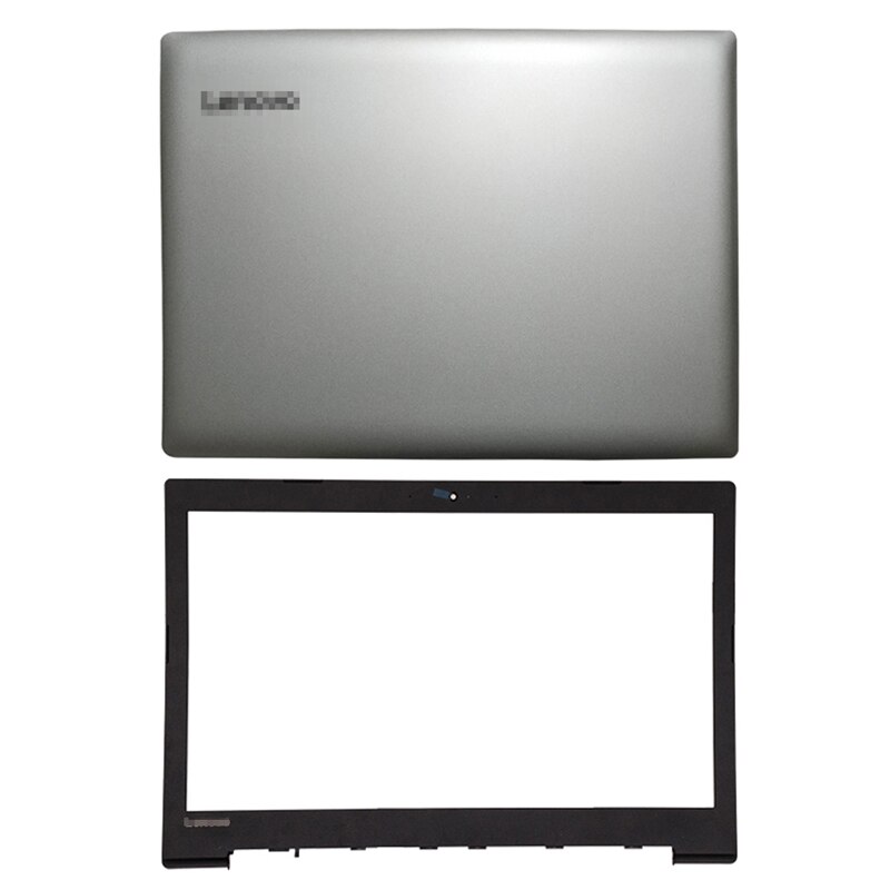 Nowy Laptop dla Lenovo IdeaPad 320-15 320-15IKB 320-15ISK 320-15ABR LCD tylna pokrywa/przednia ramka/zawiasy/podparcie dłoni/dolna obudowa srebrny: AB Cover