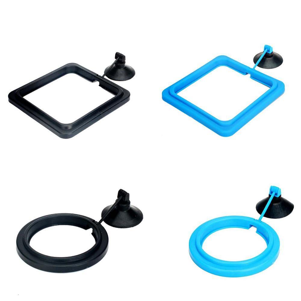 2 stk opdrift fisk foder fodring ring akvarie akvarium lille type tropiske fisk foder foder cirkel akvarie tilbehør