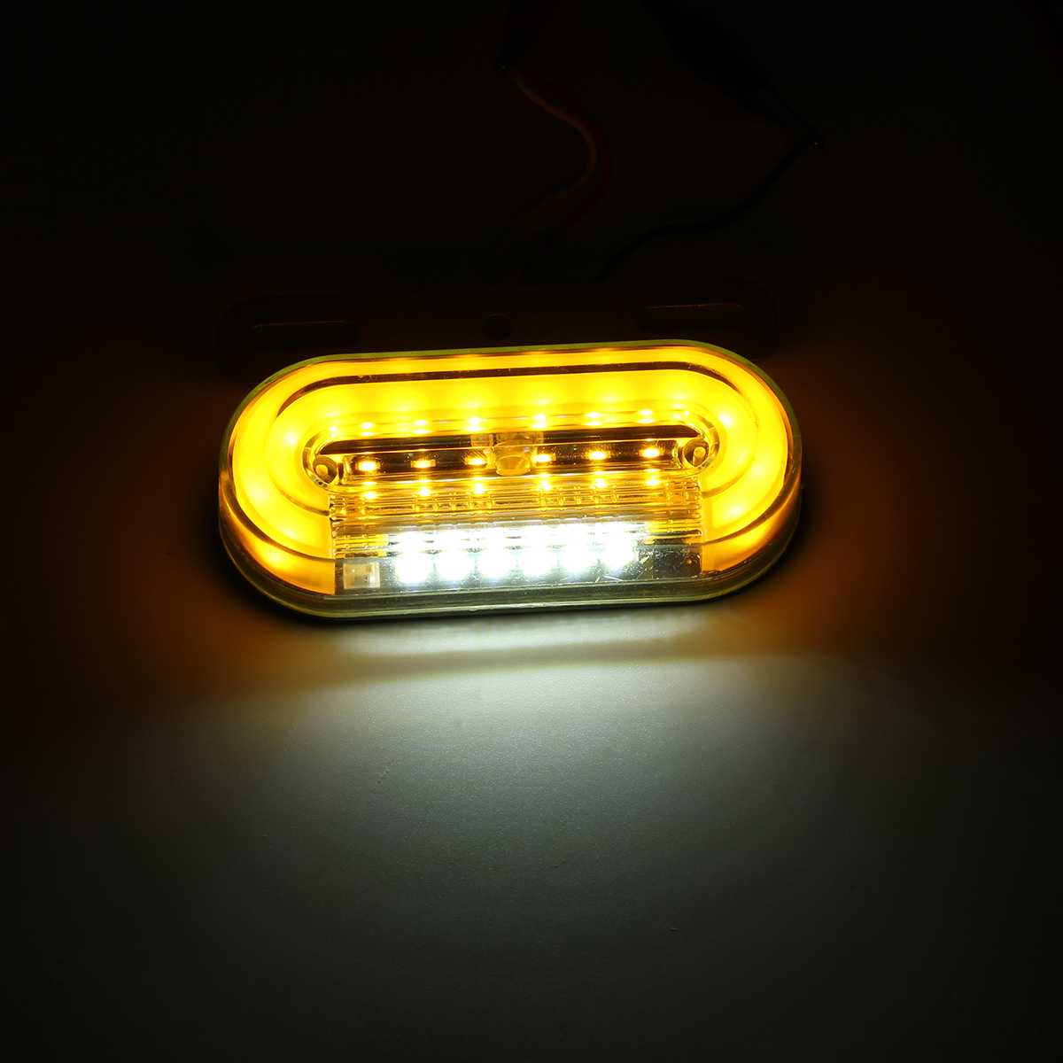 24V 12 Led Zijmarkeringslichten Auto Externe Lichten Signaal Indicator Lampen Waarschuwing Achterlicht 3 Modes Trailer Truck vrachtwagen
