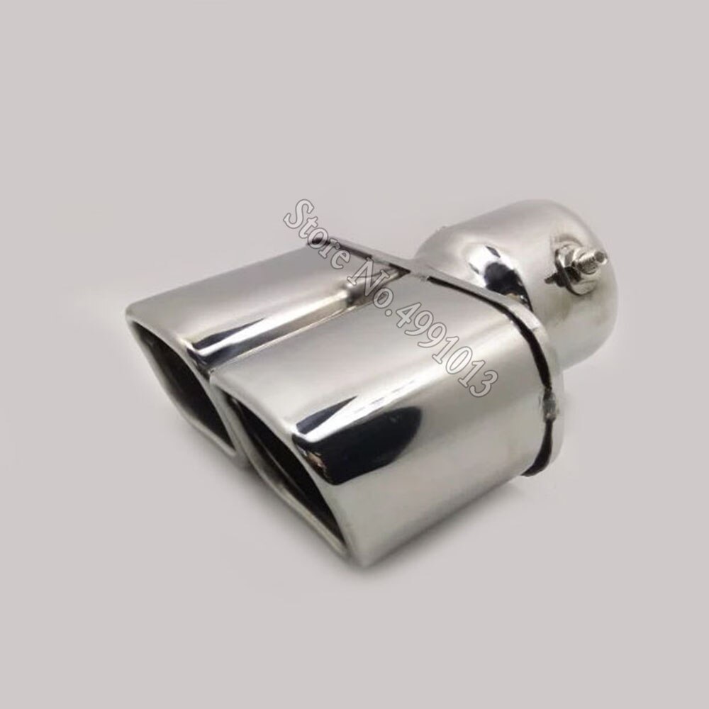 Voor ford transit auto stickers afdekking uitlaat buitenkant achterkant pijp wijden uitlaat tip staart uitlaat ornament 1 st