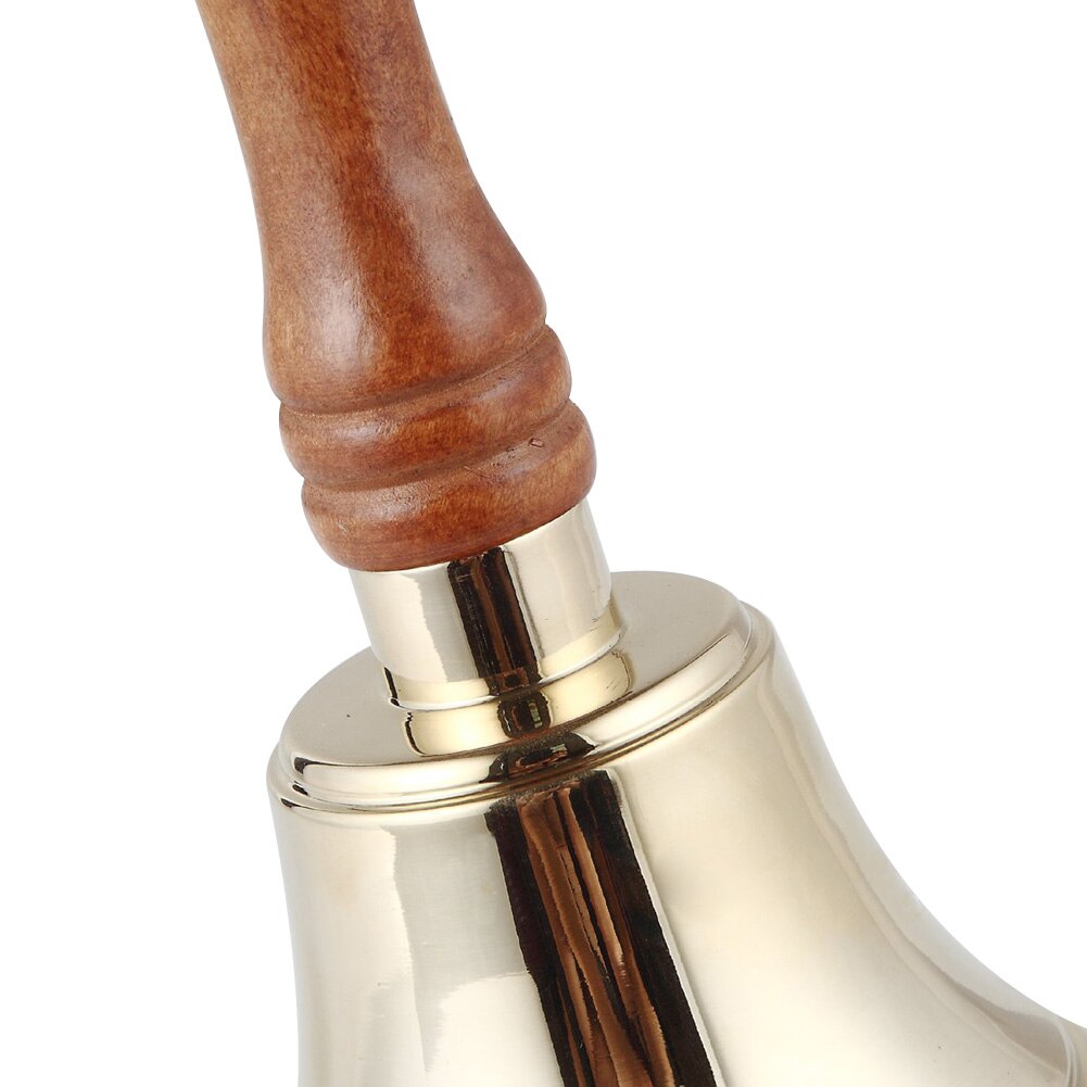 3.5 Inch Dinner Hotel Metal Hand Bell Christmas Calls Bell Bar Counter Dining Hall Table Bell Service Sound Bell