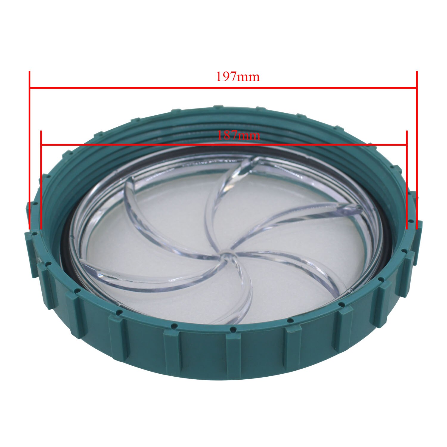 Swimming pool water pump accessories with cover Swimming pool pump impeller Pool pump base mechanical seal for pool pump: B