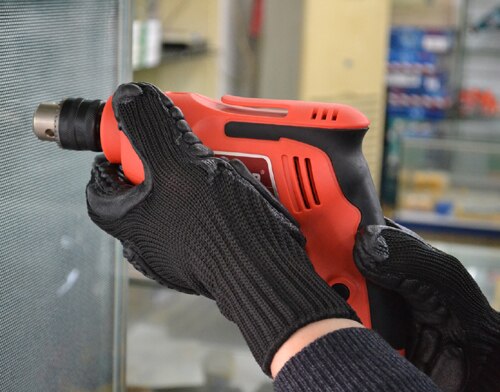 Guante de absorción de golpes, perforación de minas de carbón, guante de seguridad antivibración, taladro de impacto, protege las articulaciones, guantes de trabajo resistentes