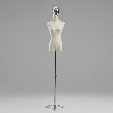 2style No Arm Color Sewing Female Mannequin Full Body Triangle Base Dress Model,Jewelry Flexible Women,Adjustable Rack,Doll D370: 2