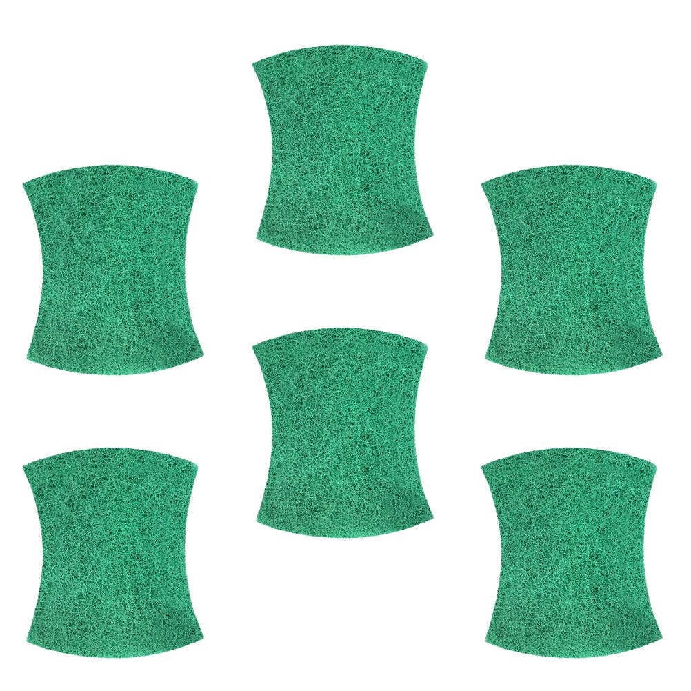6pcs Household Cleaning Scrubber Reusable Scouring Pads Cookware Scrub Pads