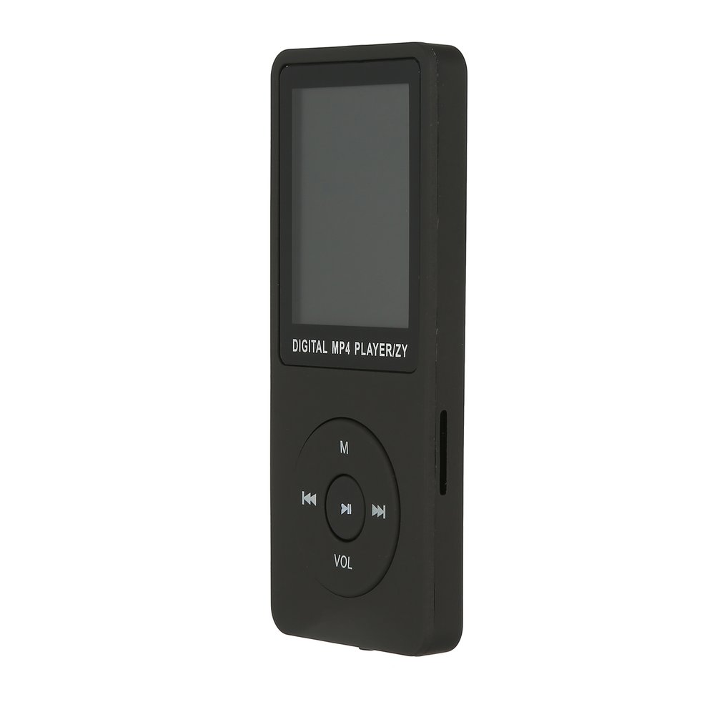 1.8inch Portable MP4 Music Player with FM Recorder Lossless Sound Support for 32G Memory Card Slim Touch Keys