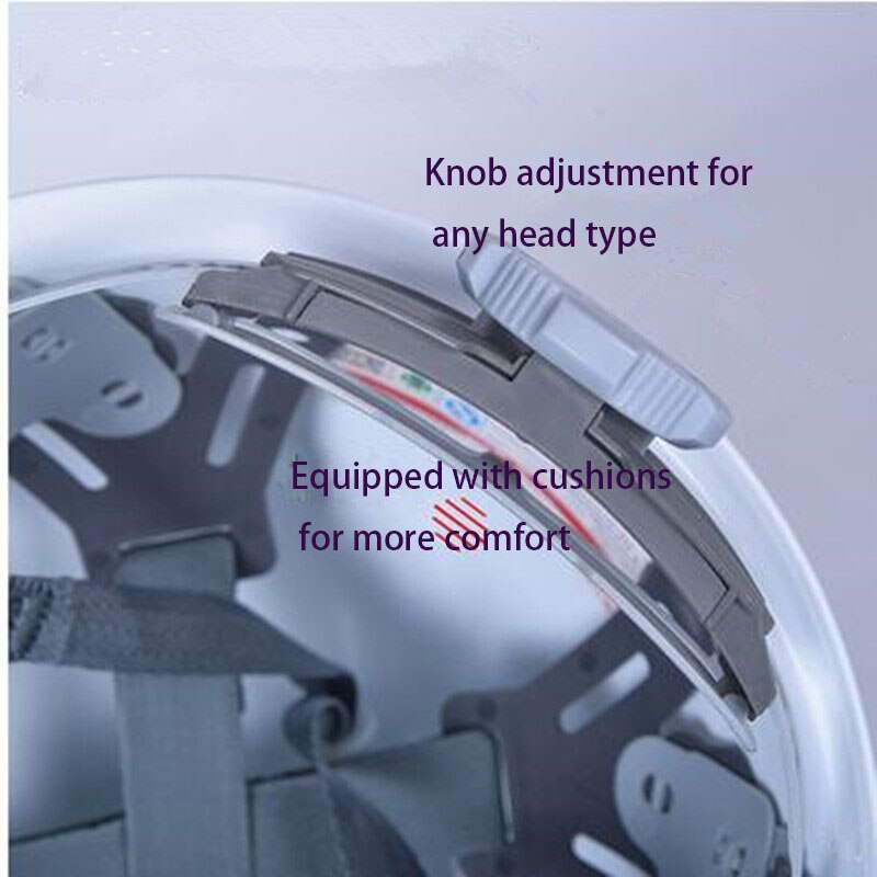 Adjsutable Outdoor Working Safety Hard Hat Construction Workplace Fiber reinforced composite material Protective Cap