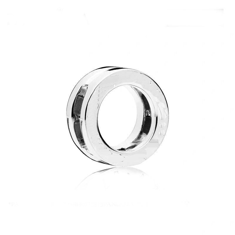 Dijes de Clip brillantes atemporales de plata esterlina , compatibles con pulsera Reflexions originales de 3mm, fabricación de joyería DIY, novedad de 925: A1557 Y