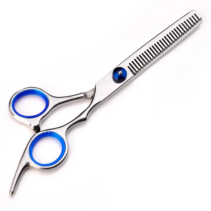 6.0 inch 4cr hair scissors cutting barber makas hair scissor salon scisors thinning shears hairdressing scissors: GRAY