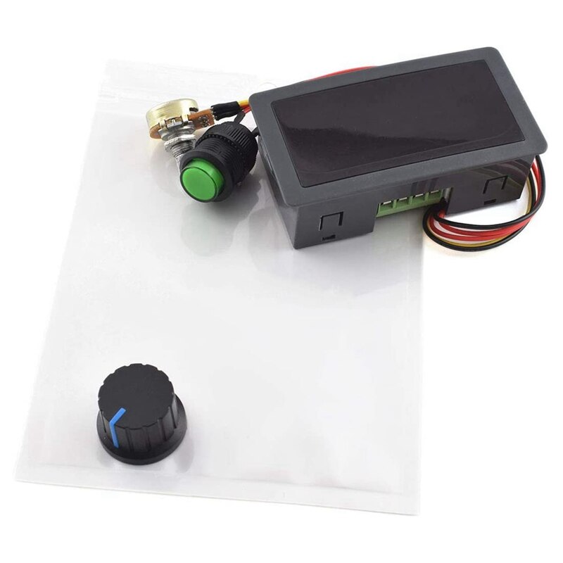 JFBL 6V-30V 8A DC Motor Speed Controller 6V 12V 24V PWM Stepless Speed Control Switch Adjustable Driver Regulator