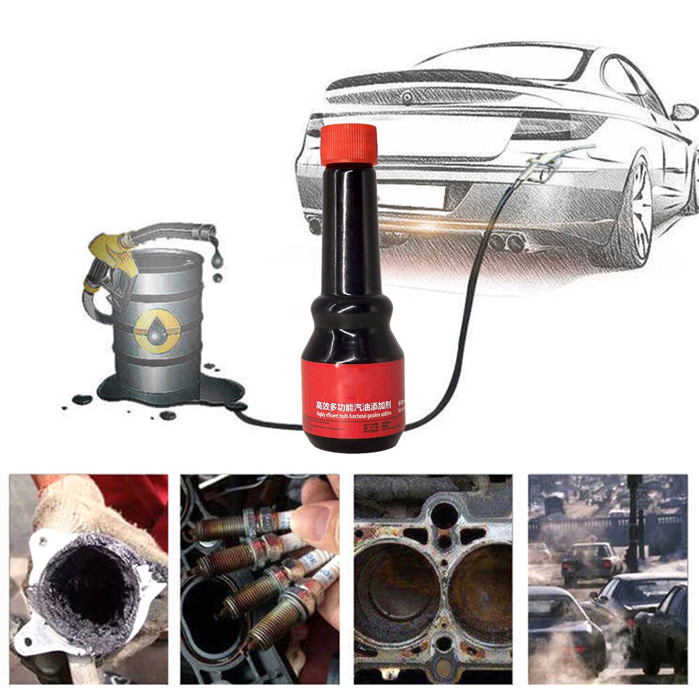 60mlCar Fuel Treasure Gasoline Additive Remove Engine Carbon Deposit Save Gasoline Increase Power Additive In Oil For Fuel Saver