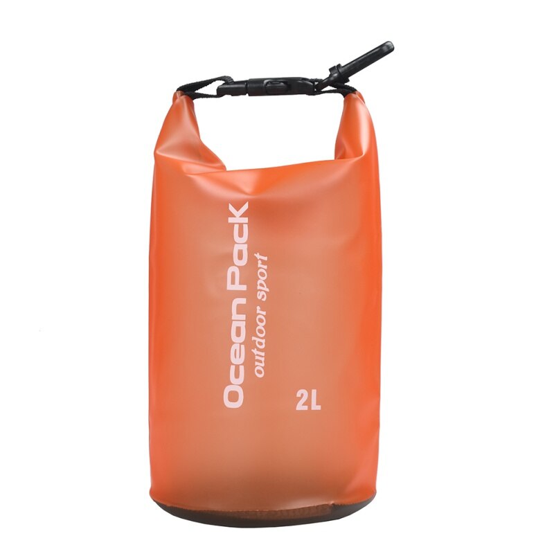 2L 5L 10L all'aperto Borsa Nuoto Impermeabile asciutto sacco Sacchetto di Immagazzinaggio fiume rafting kayak campeggio Viaggi Acqua Barile: O2