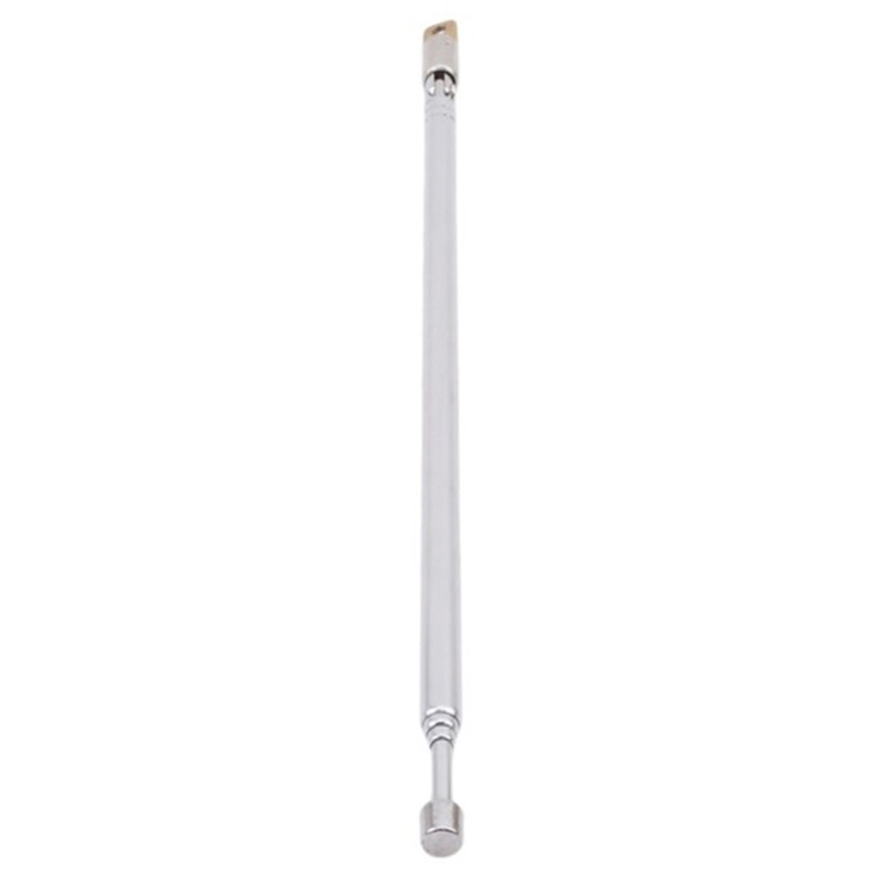 Vervanging 60Cm Fm Antenne Radio Draagbare 6 Secties Tv Antenne Telescopische Draaibare Antenne Antenne Antenne Voor Radio Tv