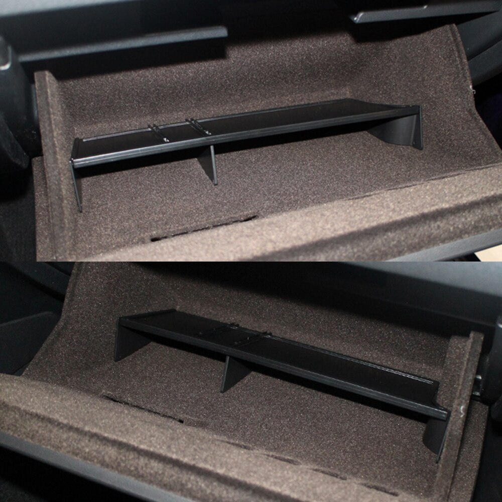 Car Glove Box Organizer Armrest Insert Divider Box Interval Storage for Volkswagen VW Golf 7 7.5 MK7 MK7.5 Accessories