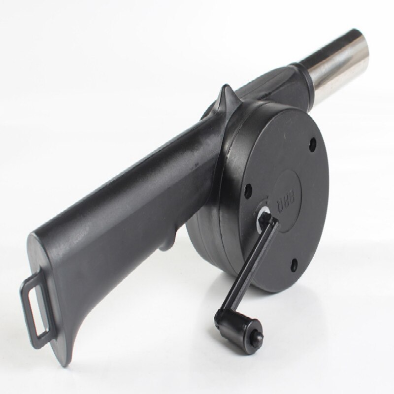 Ventilador de estufa manual para acampada al aire libre, ventilador para hogar, estufa de madera,