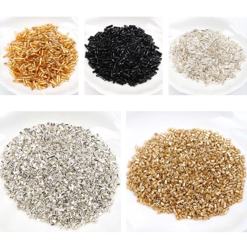 3 kleur 6x2mm 300 stuks Crystal Glass Spacer Kralen ZILVER BEKLEED Goud Zilver Tsjechische Zaad Kralen Voor sieraden Handgemaakte DIY BL6MMG02X