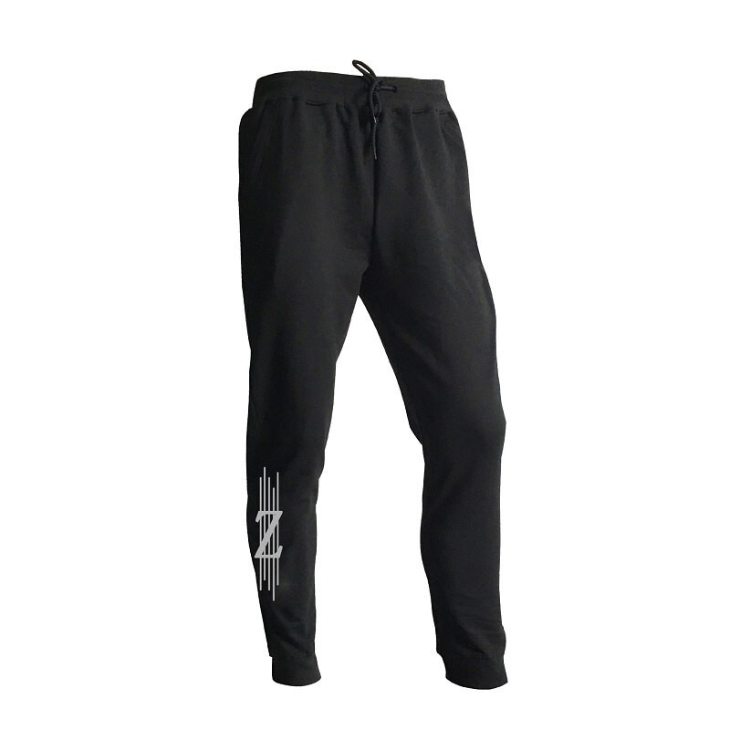 Winterproducten plus fluwelen joggingbroeken heren casual run training warme voeten broeken dikke katoenen broeken joggingbroeken joggingbroeken: Zwart / Xl