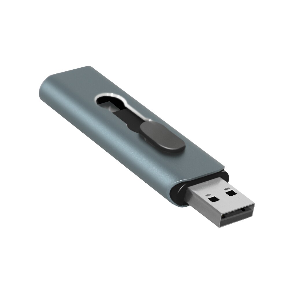 Dla androida OTG 2 w 1 pamięć USB dyski 2.0 type-c i Micro 256GB 128GB 64GB 32GB 16GB pendrive Pen Drive Cle na prezenty telefoniczne: 64GB / Gray USB 2.0