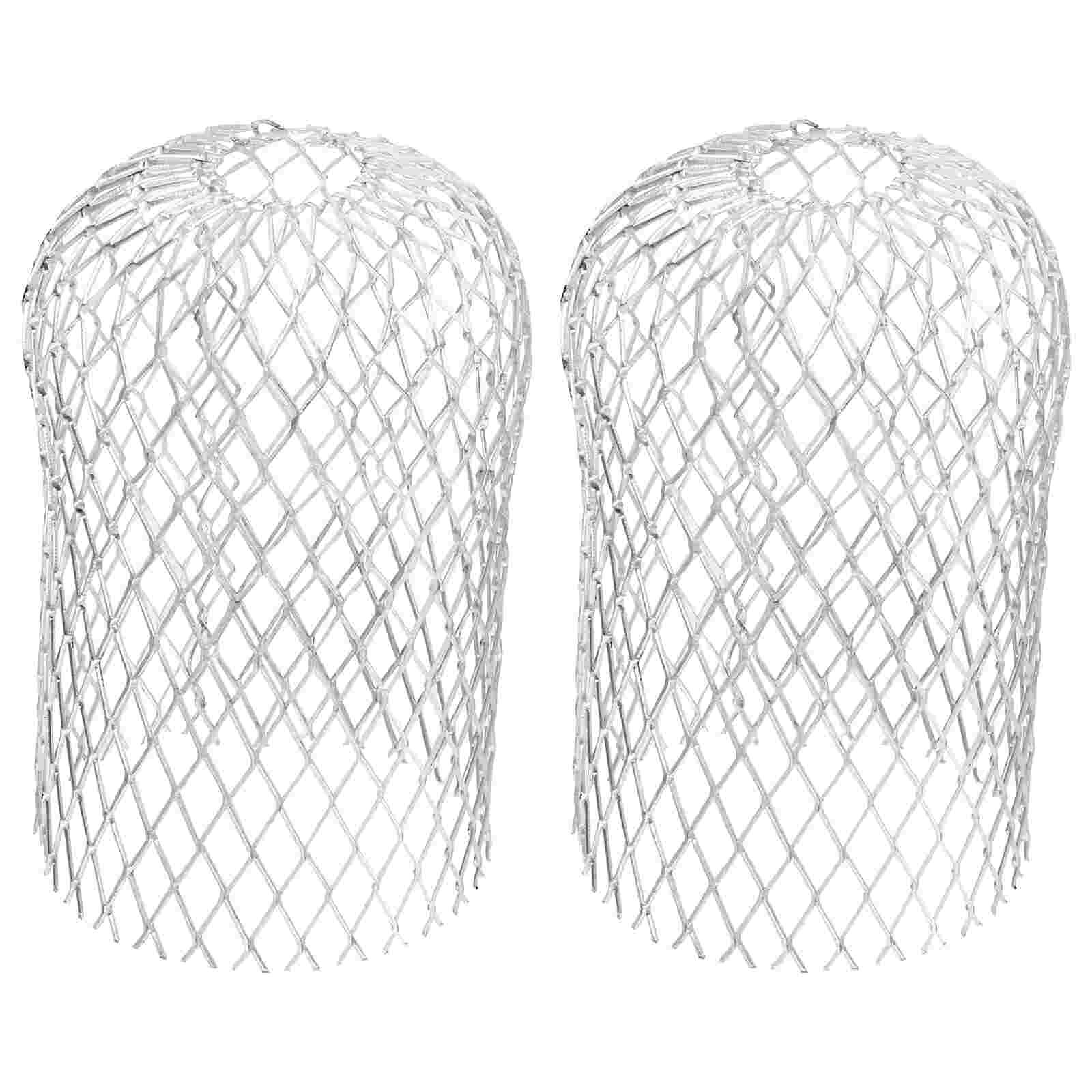 2pcs Gutter Guard Strainer Mesh Gutter Downspout Guard Leaf and Rain Filter