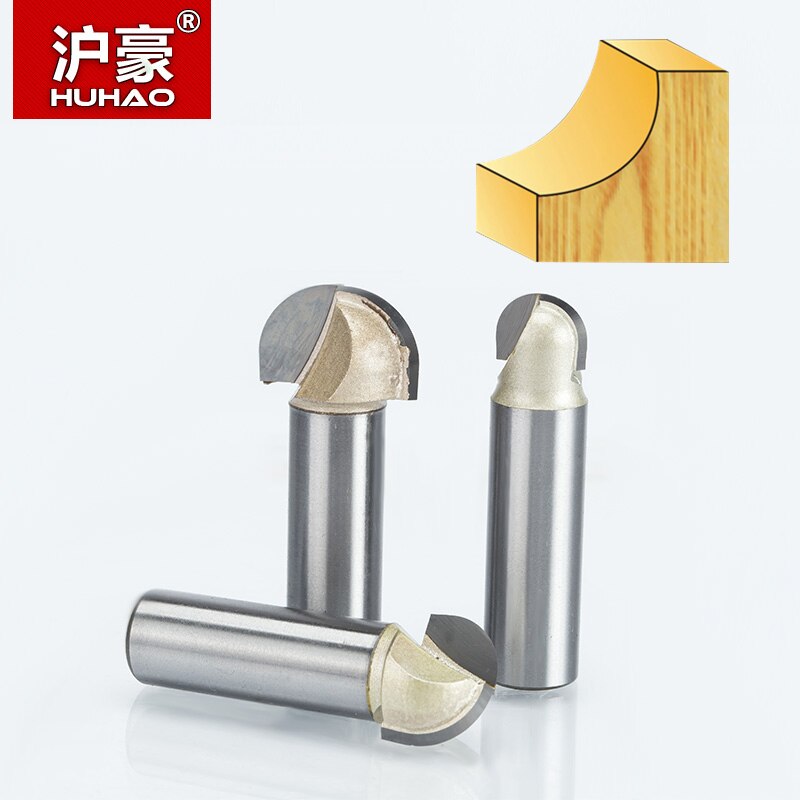HUHAO 1pcs 6/8mm Shank Double Edging Router Bits for Wood Cove Box Bit CNC Milling Cutter Carbide Woodworking Tools