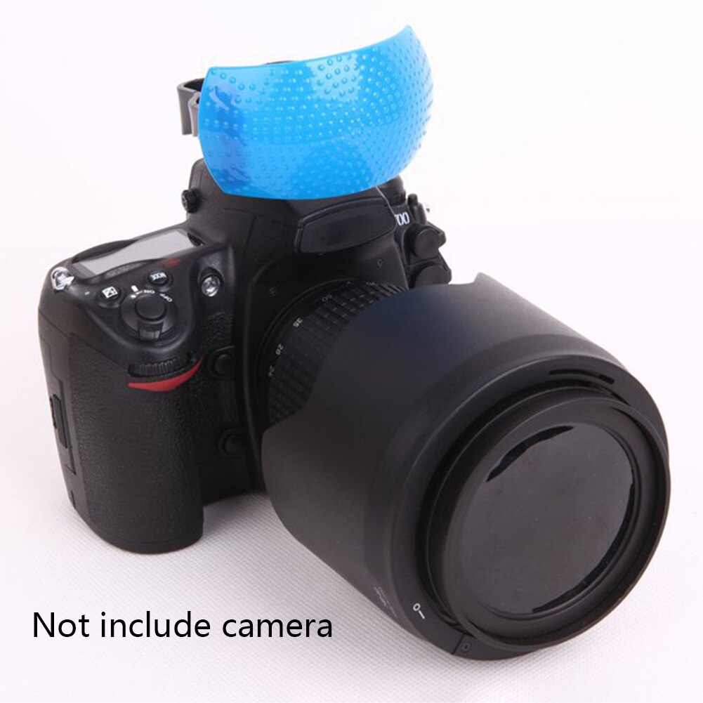 3 Kleuren Camera Soft Flash Diffuser Cover Gebouwd-In Hoogte Verstelbare Universele Professionele Plastic Fotografie Flash Diffuser