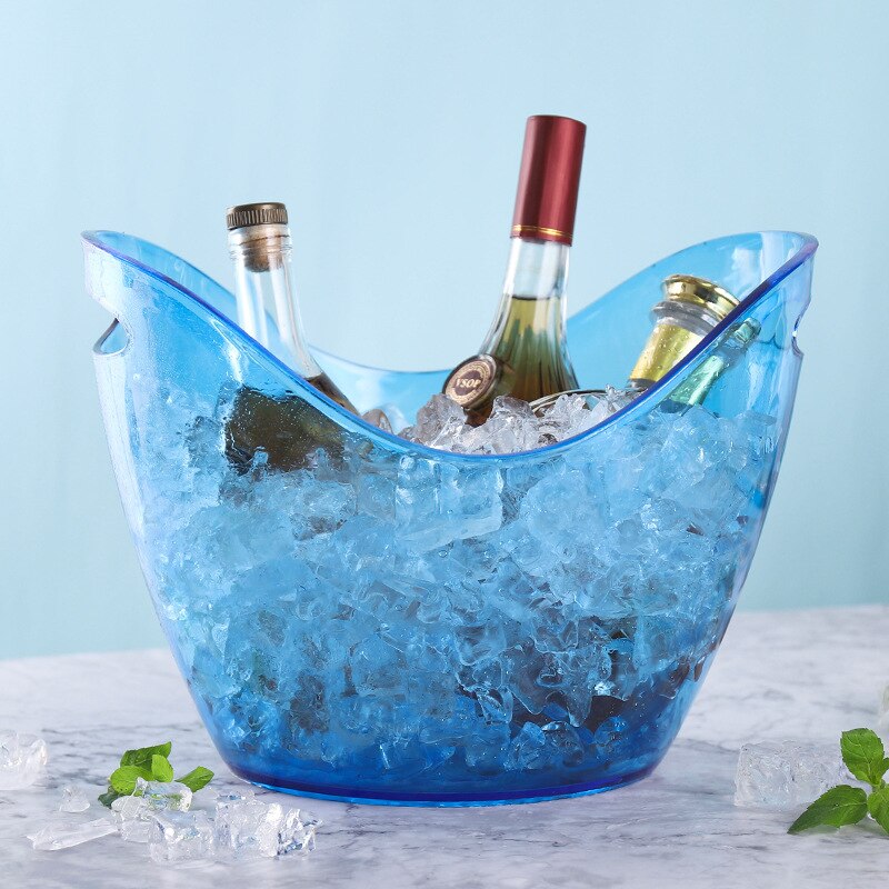 Ice Cube Container Ice Bucket Portable Bucket Wine Ice Cooler Beer Cabinet Bar Kitchen Space Saving Tools Whiskey Freeze Tools