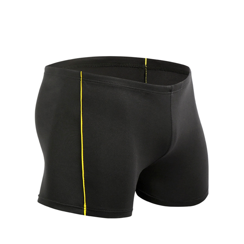 Herren badeshorts mit eckigem bein, boxershorts #39 strandshorts, unterwäsche 2022: Gelb