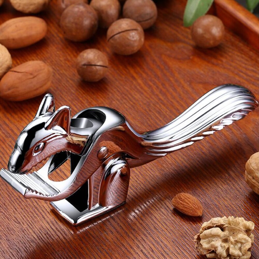 Squirrel Shape Almond Nut Pecan Nuts Nutcracker Nut Opener Sheller Kitchen Tool Hazelnut Walnut Pliers Sheller Clip