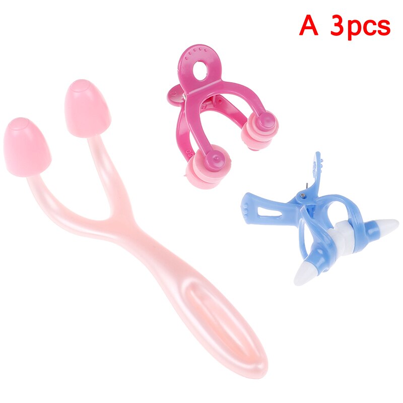 3Pcs Neus Omhoog Clip Magic Neus Shaping Shaper Lifting Bridge Straightening Beauty Clip Gezicht Lift Neus Up Facial Clipper corrector