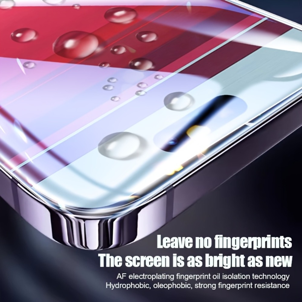 5Stck Bildschirm Beschützer Für iPhone 15 16 17 11 12 13 14 Profi Max Hydrogel Film Für iPhone 14 15 16 Plus 16e XR XS Max Glas Film