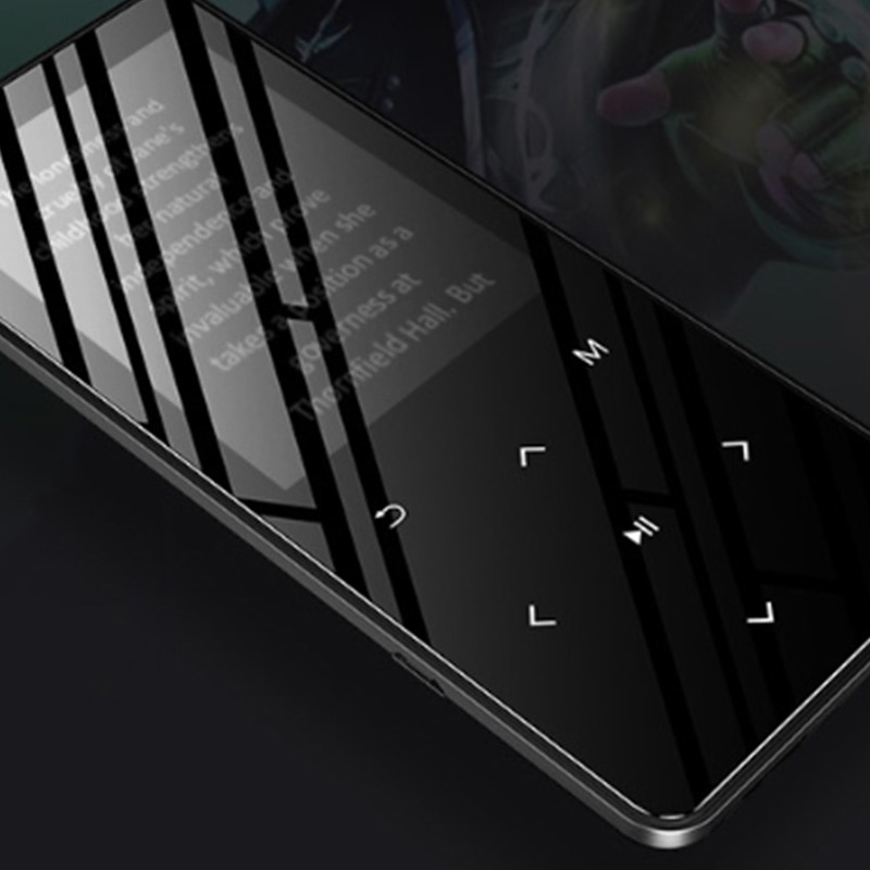 Mp4- speler met bluetooth  mp3 mp4- muziekspeler draagbaar  mp4- media ultradunne 2.4- inch contactsleutel