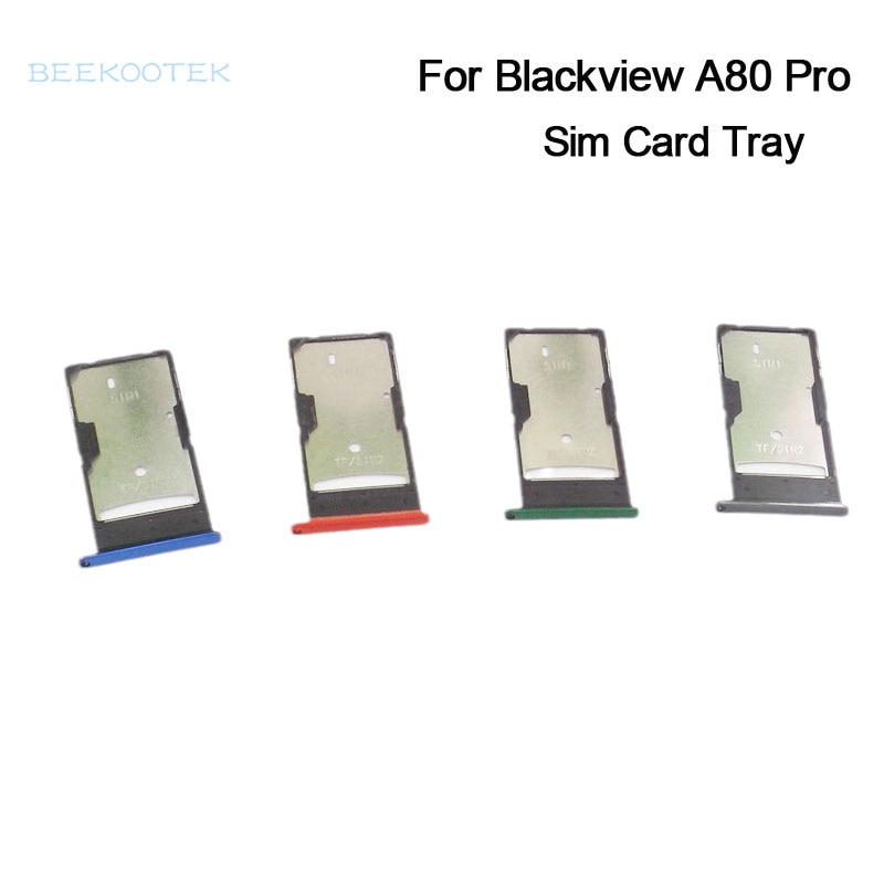 Originele Blackview A80 Pro Telefoon Sim-kaart Sim-kaart Lade Deel Voor Blackview A80 Pro 6.49 "Android 10 smartphone