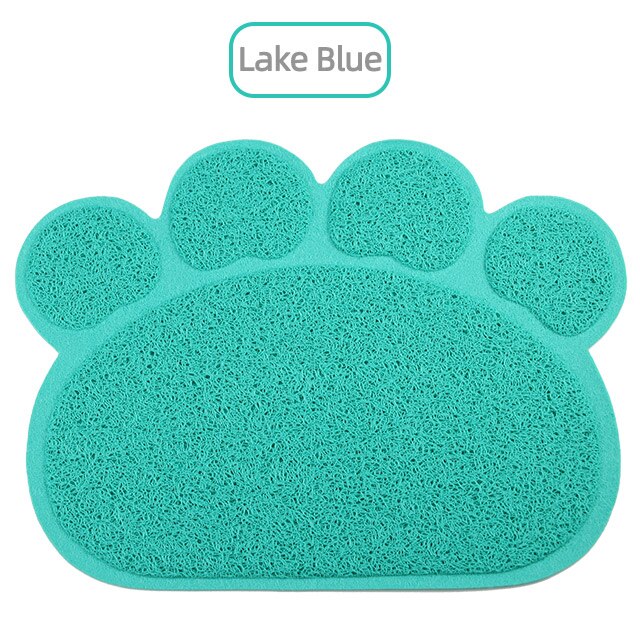 Mosodo Huisdier Kattenbakvulling Mat Poot Voeden Kom Placemat Kat Bed Pads Antislip Waterdichte Kattenbakvulling Trapper Matten kat Accessoires