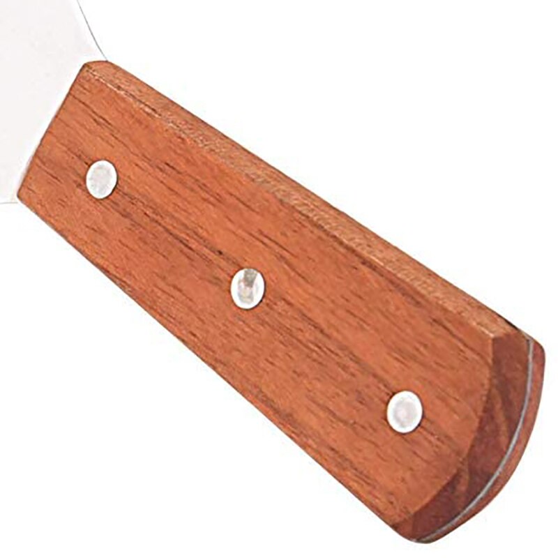 Espátula para parrilla inclinada de acero inoxidable, espátula plana para comedor, hoja recta para parrilla y uso de la cocina, 2 uds.