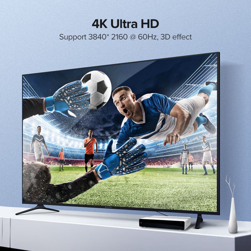 Hdmi 4K 2.0b 2.0 Kabels Moshou 4K @ 60Hz Hdr Arc 2160P Ethernet Video Male Naar Male voor Apple Tv PS4 Projector Versterker