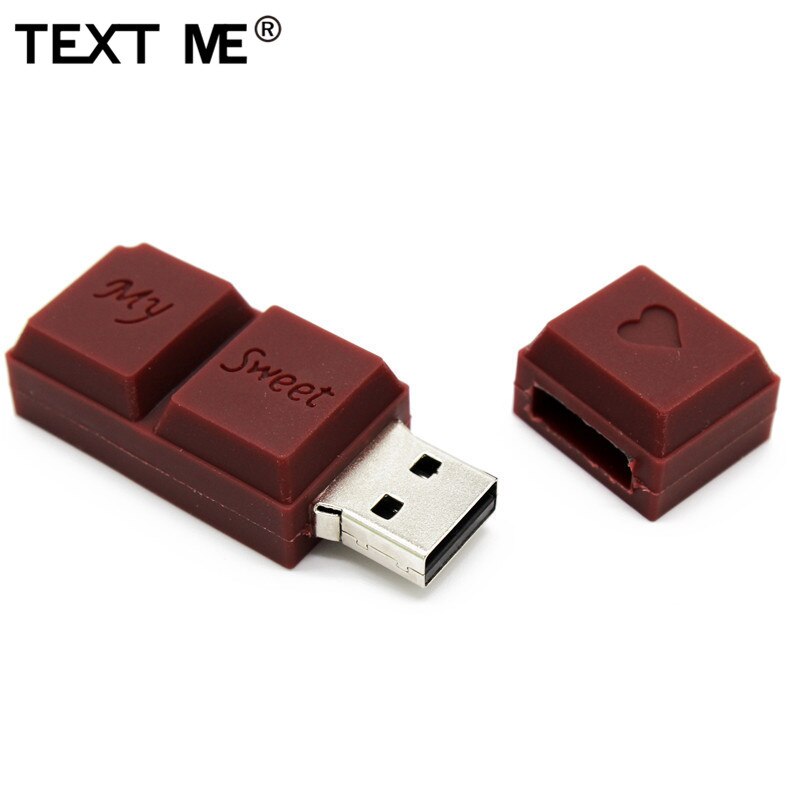 TESTO ME cartone animato Reale capacità modello di cioccolato usb flash drive usb 2.0 4GB 8GB 16GB 32GB 64GB pendrive regalo