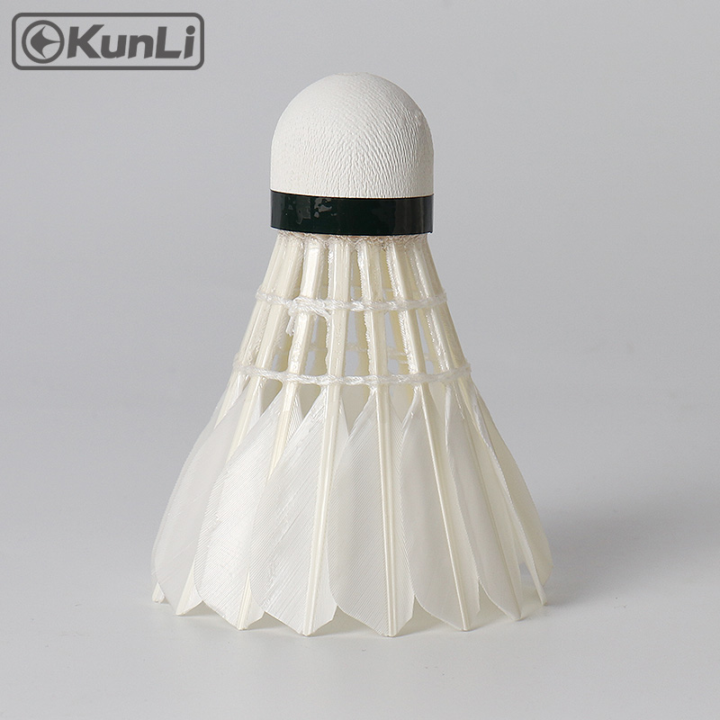 Kunli Badminton volants KL-03 meilleure eau canard plume volants pour la compétition Super durable