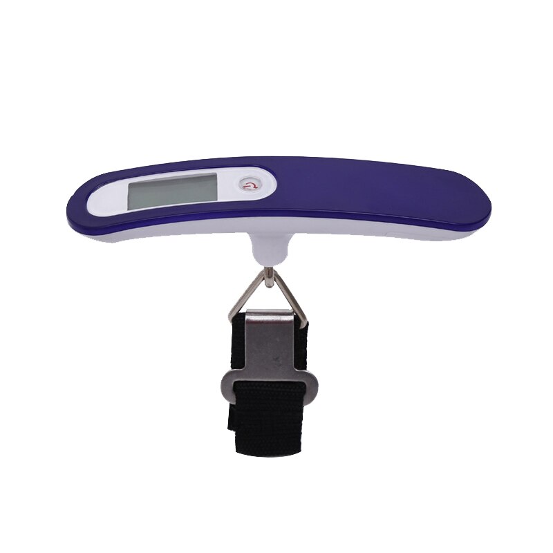 T-shaped Portable Precision Portable Scale Electronic Luggage Scale Electronic Scale Portable Hook Electronic Scale: Purple 2