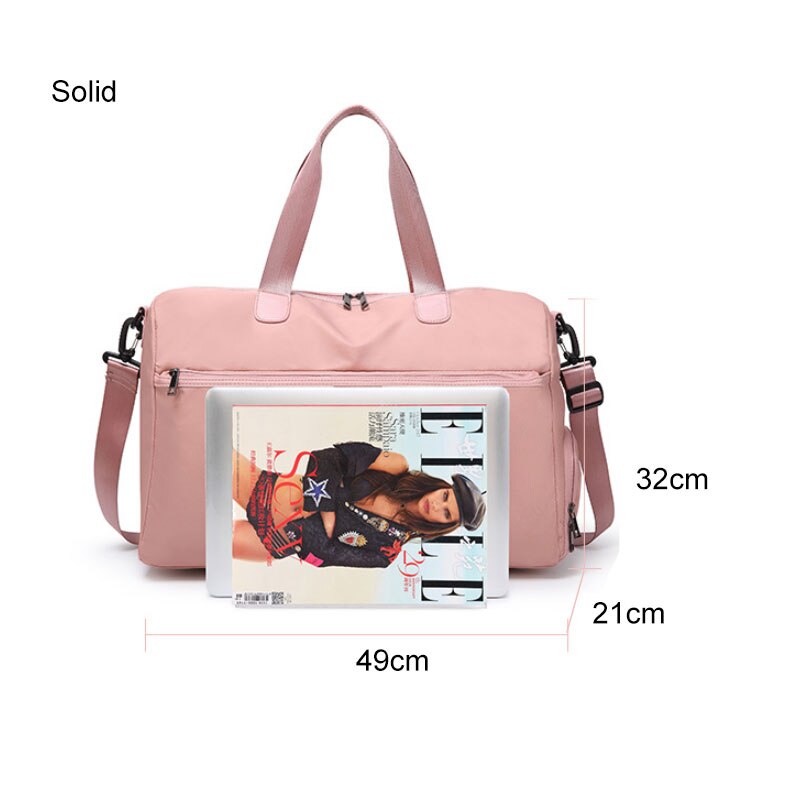 Fitness gym bag sac de sport bags tørr våte håndvesker svømming for kvinner sko tas reise trening vanntett bolsa  xa68a