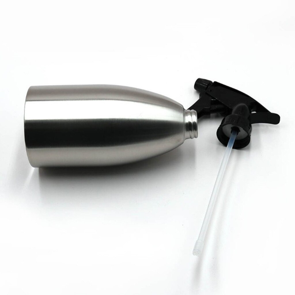 500Ml Rvs Olie Spray Fles Keuken Olijfolie Sproeier Voor Bbq Koken Containers Voor Kruiden Zout Shaker Opslag doos