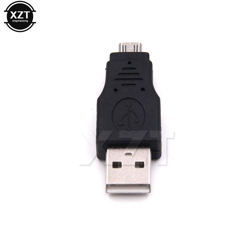 Adaptador USB 2,0 A macho A Micro B, cable de datos y carga de alta velocidad para Samsung, HTC, Motoro, 5p USD, 3 uds.