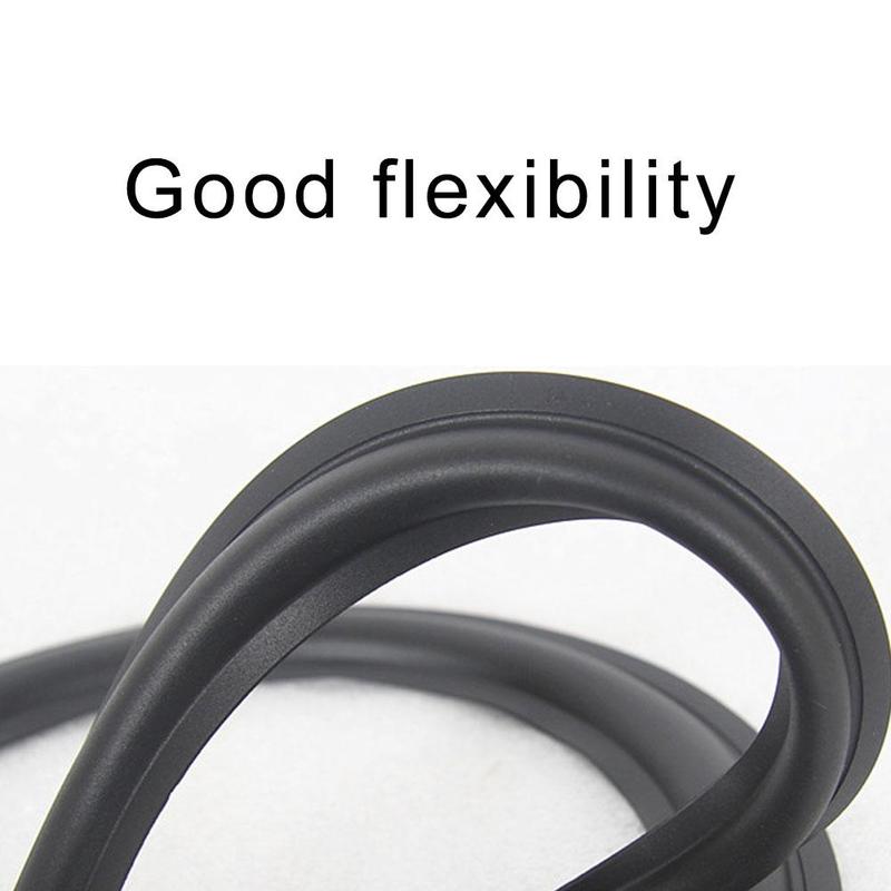 3/4/5/6/6.5/8/10/12 inch Elastic Rubber Edge Ring For Speaker Ring soft N7B3 Repair Edge durable Woofer Surround H6I6