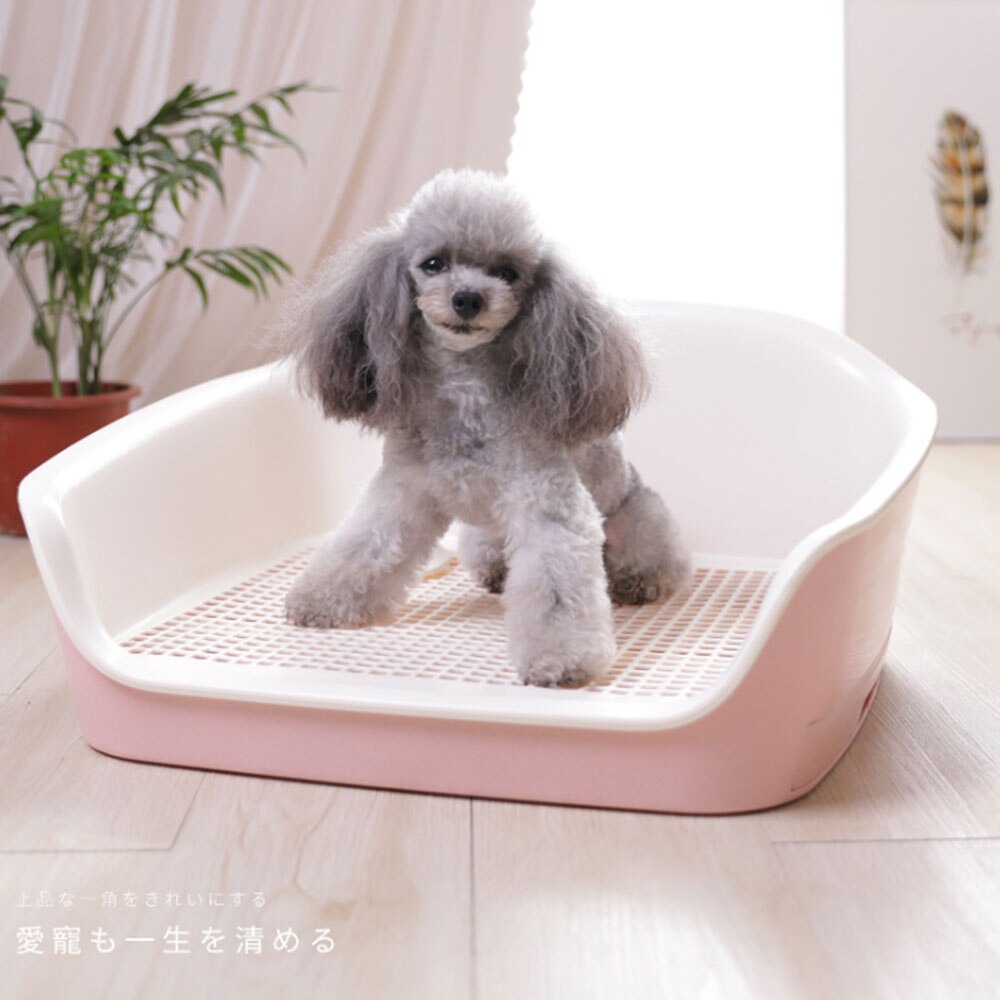Double Layer Toilet Dog Potty Cat Puppy Litter Tray Urinal Pull With Drawer Type Big Space Double Layer Toilet Seat