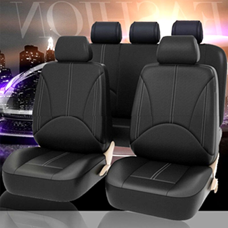 Neue Luxus PU Leder Auto Universal- Auto Sitzbezüge für Automobil Sitz Abdeckungen passen meisten Auto sitze Wasserdichte Auto innenräume