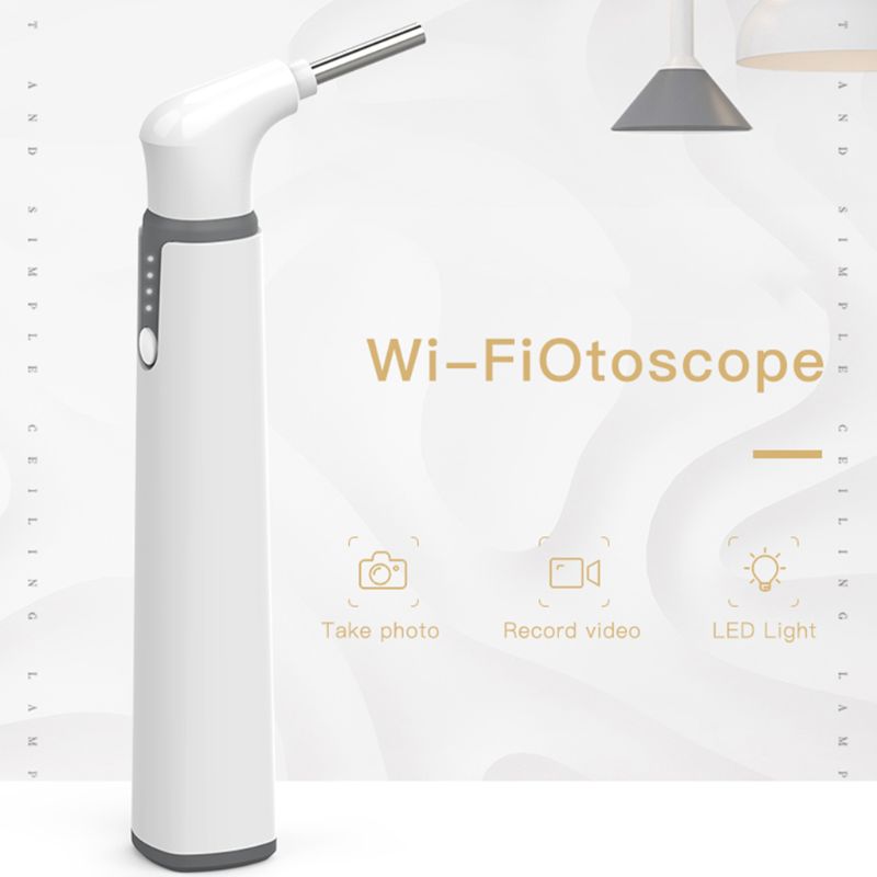 Wifi Otoscope intelligent Earscope nettoyant oreille cuillère Earpick 3.9mm Endoscope Camrea