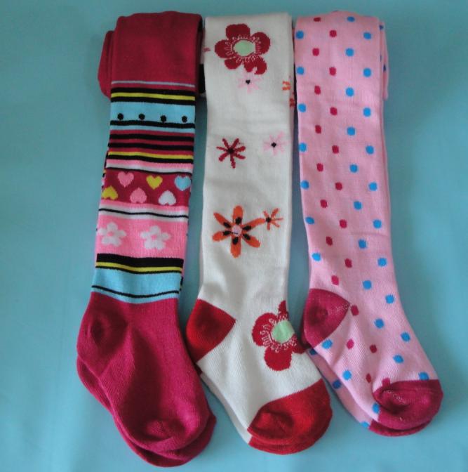 Baumwolle Mädchen Strumpfhosen Prinzessin Bowknet Baby mädchens Einteiliges Strumpfhosen Frühjahr und Herbst Neue Stil Hosen Spitze Strumpf 3 teil/los: 4 / 80
