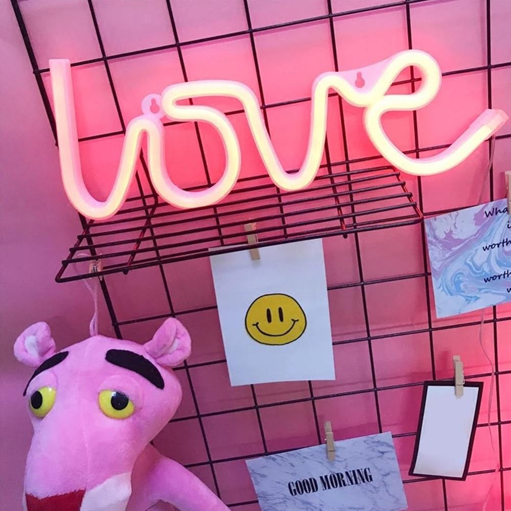 Led Neon Licht Kleurrijke Regenboog Neon Teken Voor Kamer Home Party Bruiloft Decoratie Xmas Neon Lamp Muur Decor Kerst