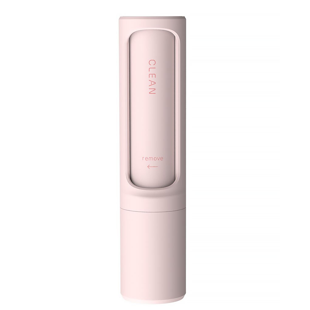 1pc Static Brush Pet Hair Lint Remover Float Fur Cleaning Brushes Reusable Roller Device Dust Brush Electrostatic Dust Cleaner: Pink